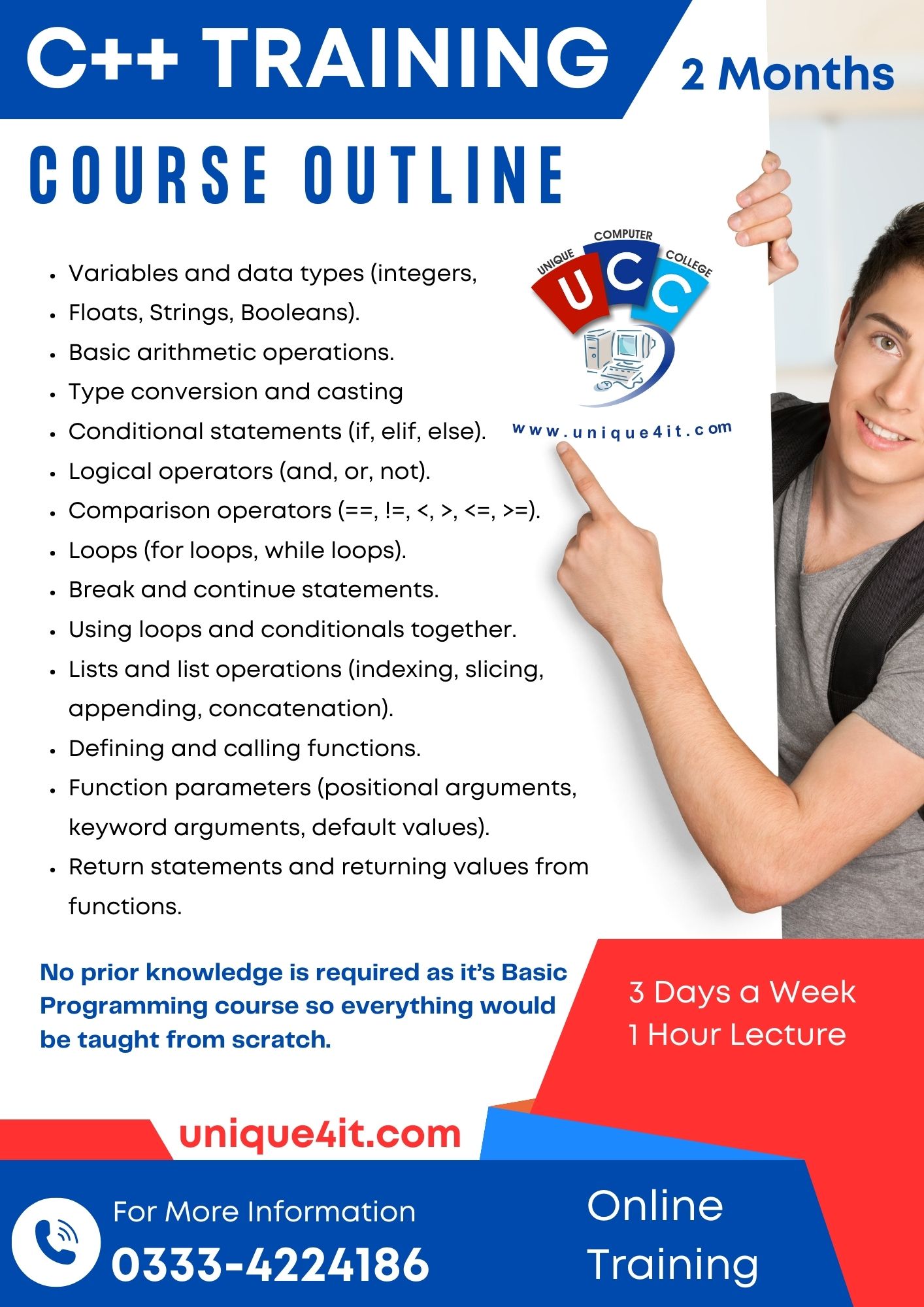 basic programming course in lahore, c++ course in lahore , c++ training in lahore